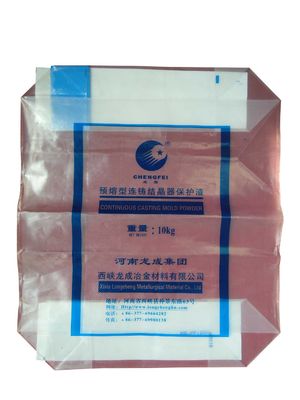 Mua Xi măng / phân bón / thuốc nổ Túi van trong suốt của vật liệu HDPE online manufacture
