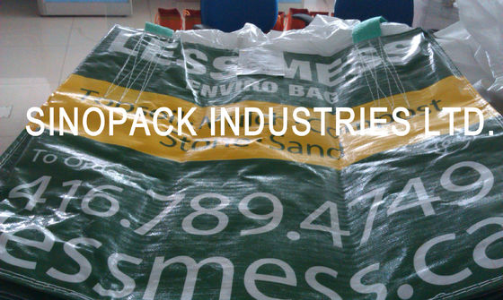 Mua Bốn túi nhiều lớp BOPP với các vòng ở góc, Túi Jumbo Polypropylen online manufacture