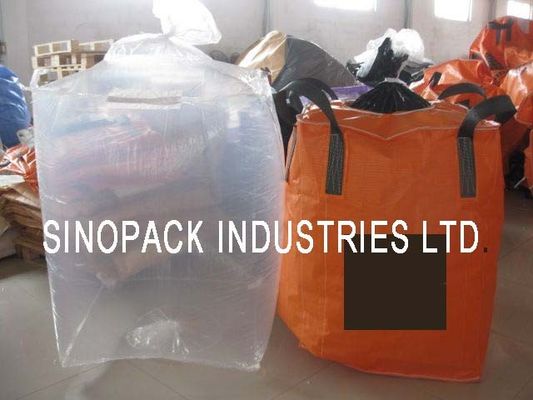 Mua Lớn rõ ràng Form Fit PE Số lượng lớn sợi lót túi lớn cho cacbon / bột mịn online manufacture