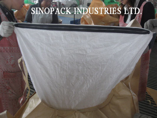 Mua Thông tư / hình ống PP dệt túi lớn FIBC có khóa kéo Super Sack online manufacture
