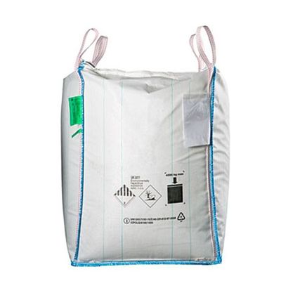 Mua Big Bag UN với sức chứa tải 1000kg, đường may đôi và màu quai xanh dương cho việc xử lý vật liệu an toàn online manufacture
